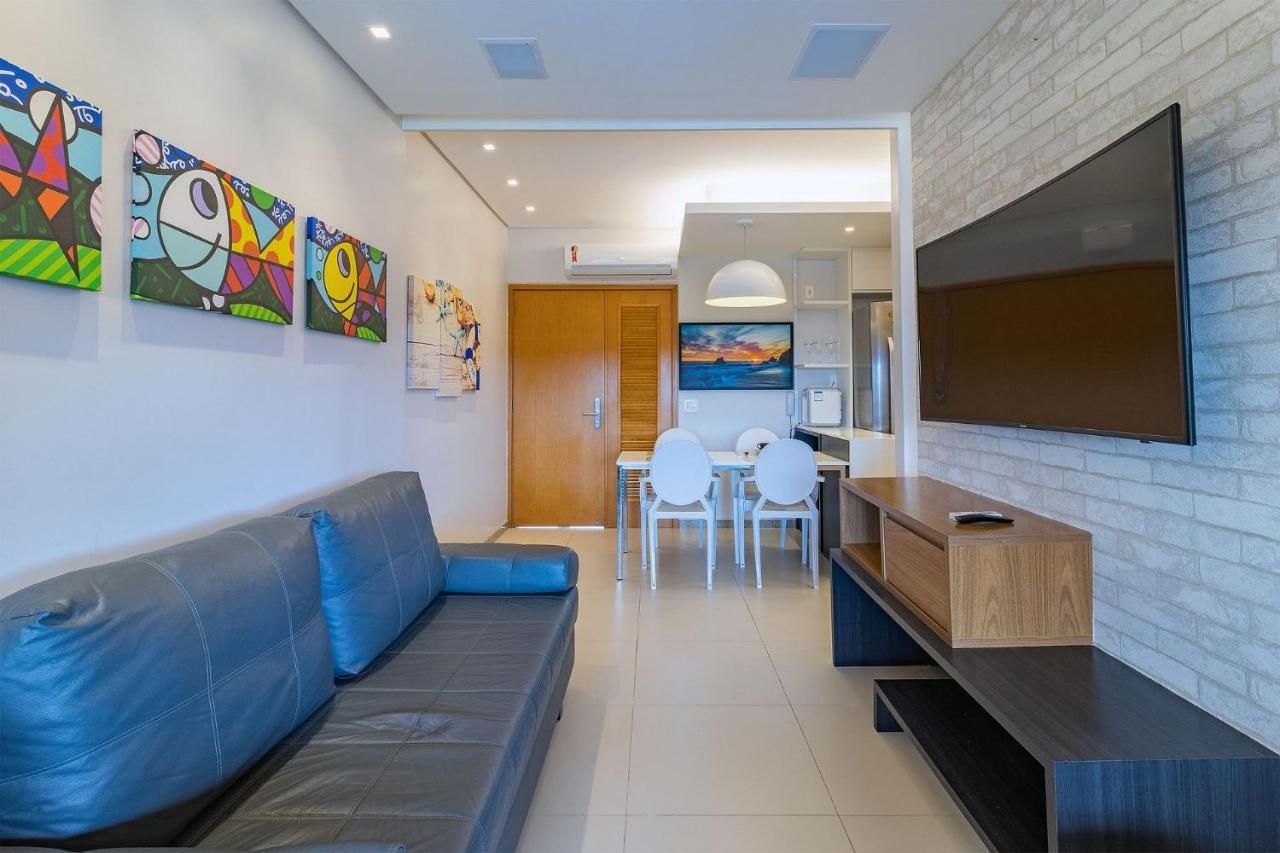 Flat Oka Beach com vista piscina por Carpediem Porto de Galinhas Exterior foto