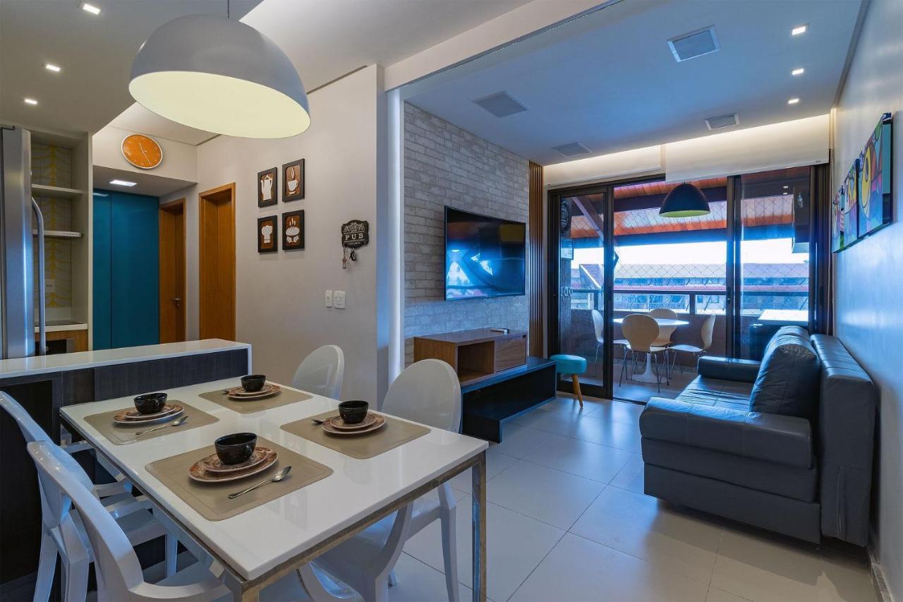 Flat Oka Beach com vista piscina por Carpediem Porto de Galinhas Exterior foto
