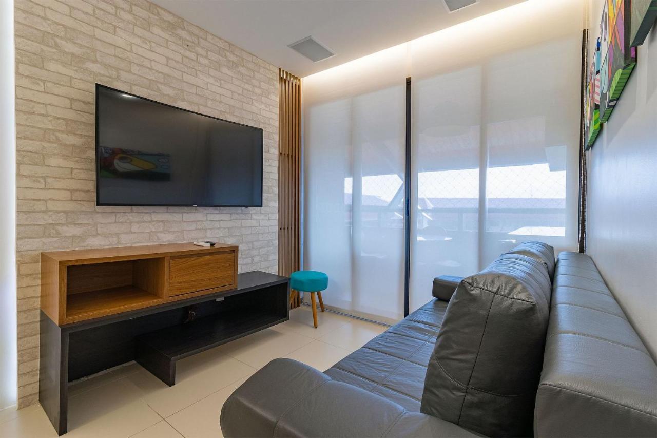 Flat Oka Beach com vista piscina por Carpediem Porto de Galinhas Exterior foto