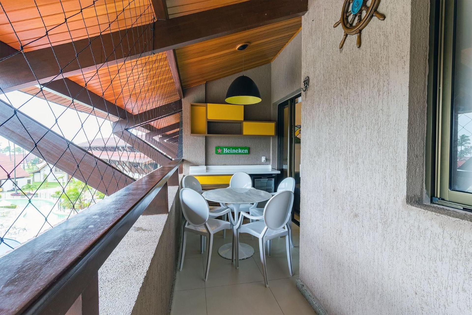 Flat Oka Beach com vista piscina por Carpediem Porto de Galinhas Exterior foto